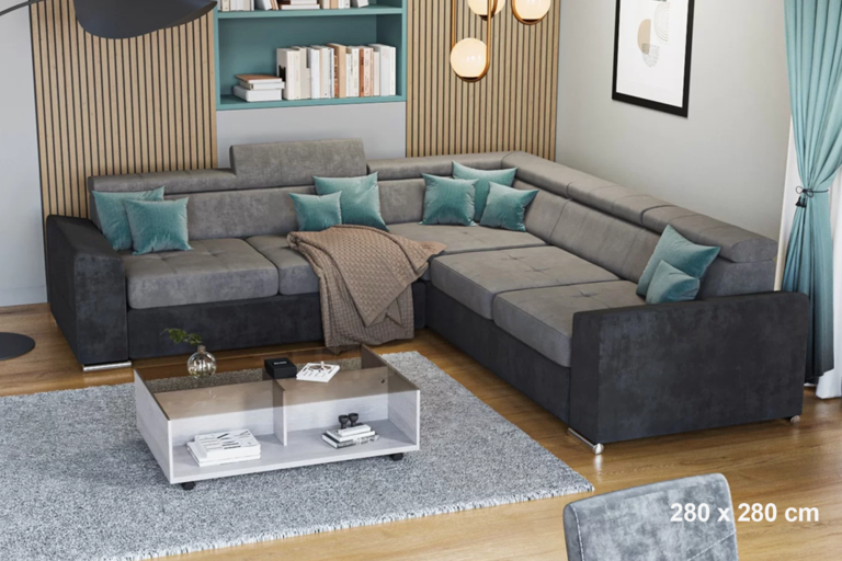 Colțar extensibil City — mobilier pentru living