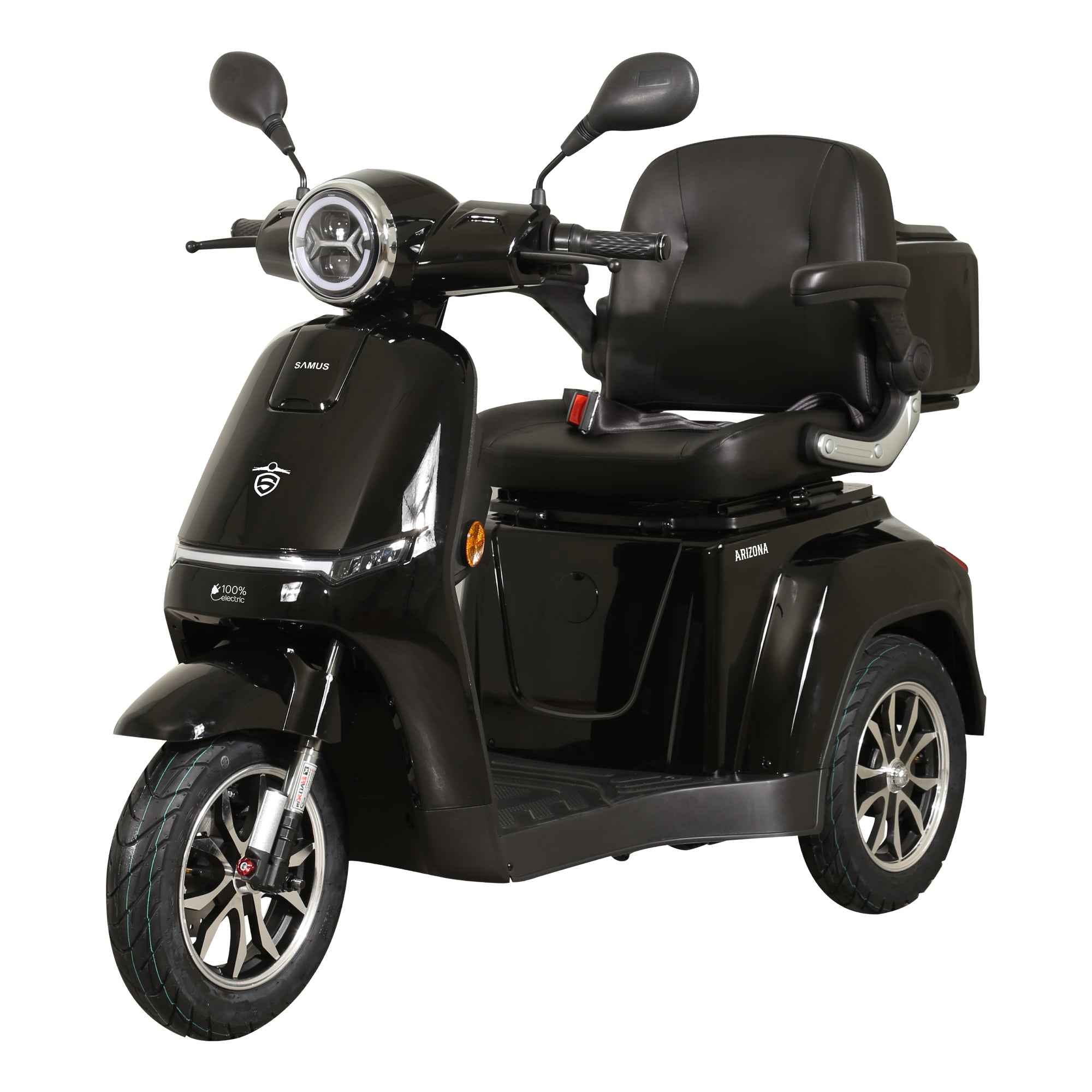 Triciclu electric Samus Arizona Black, Silver