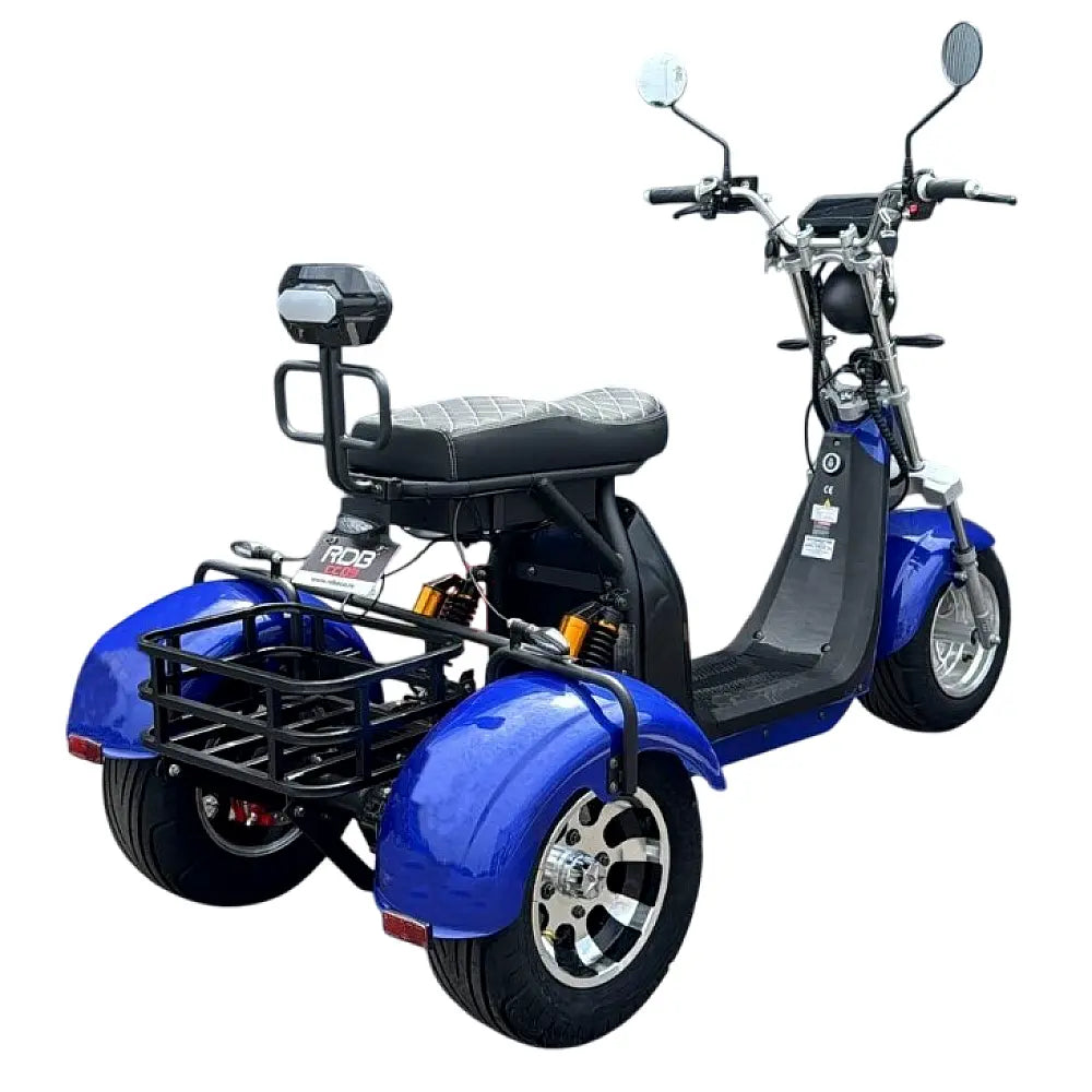 TRICICLETA ELECTRICA TIP SCUTER RDB CC09, VITEZA 25KM/H FARA PERMIS, MOTOR 2000W, AUTONOMIE 30-50KM Carpatik.ro