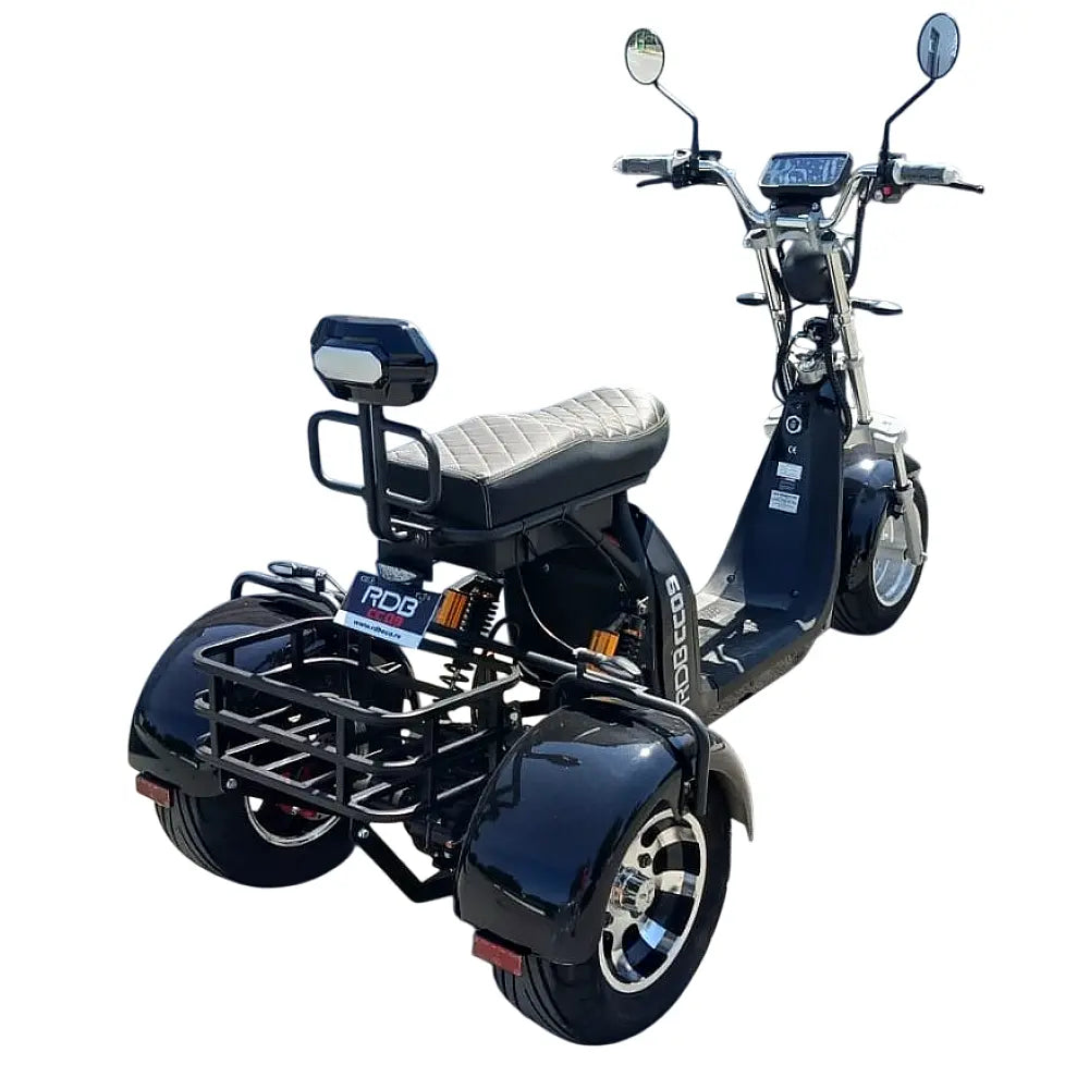 TRICICLETA ELECTRICA TIP SCUTER RDB CC09, VITEZA 25KM/H FARA PERMIS, MOTOR 2000W, AUTONOMIE 30-50KM Carpatik.ro