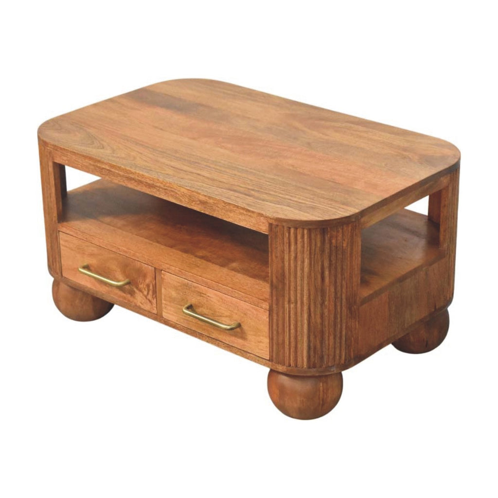 Măsuță de cafea Briarwood cu front striat