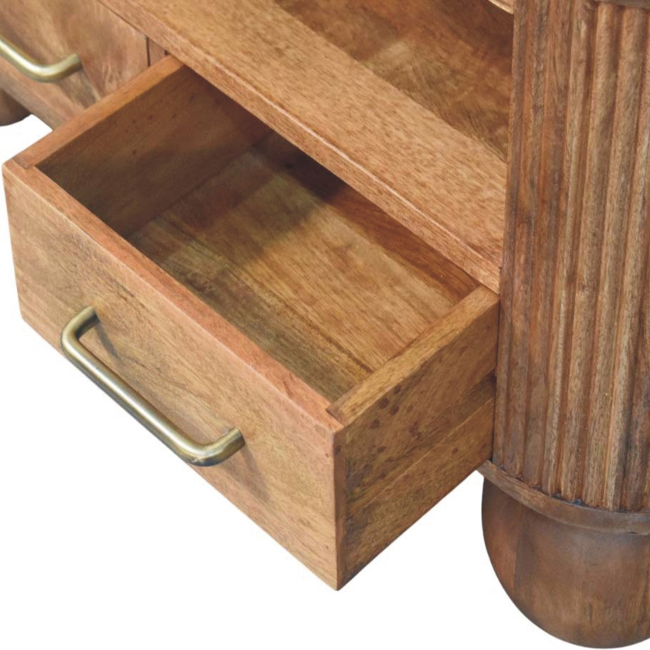 Măsuță de cafea Briarwood cu front striat