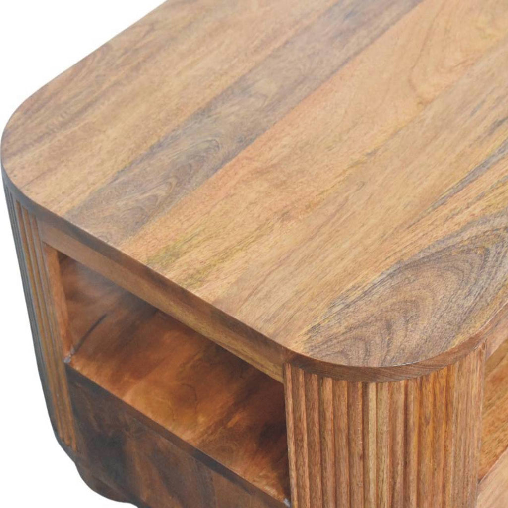 Măsuță de cafea Briarwood cu front striat