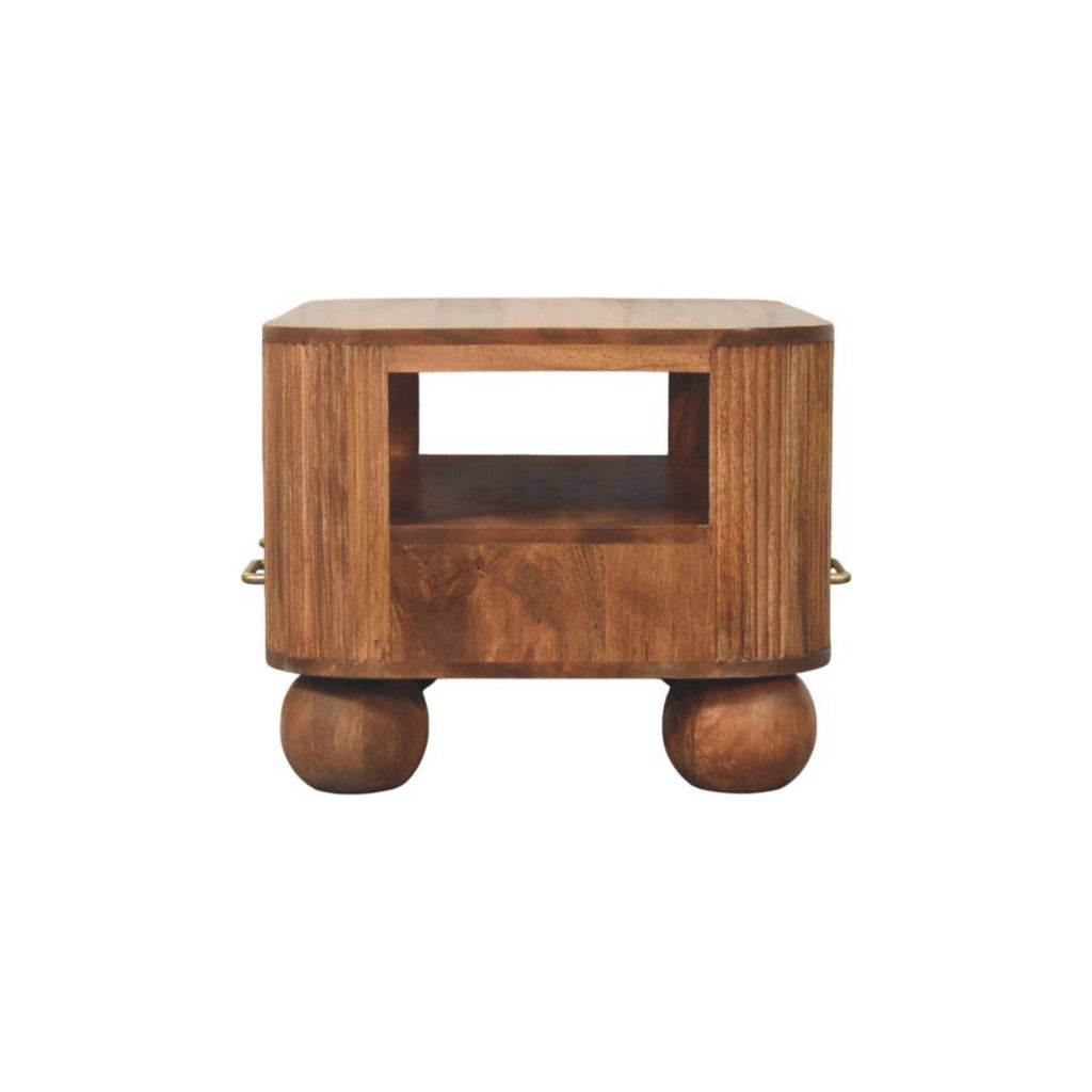 Măsuță de cafea Briarwood cu front striat