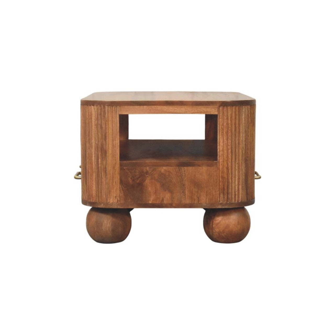Măsuță de cafea Briarwood cu front striat