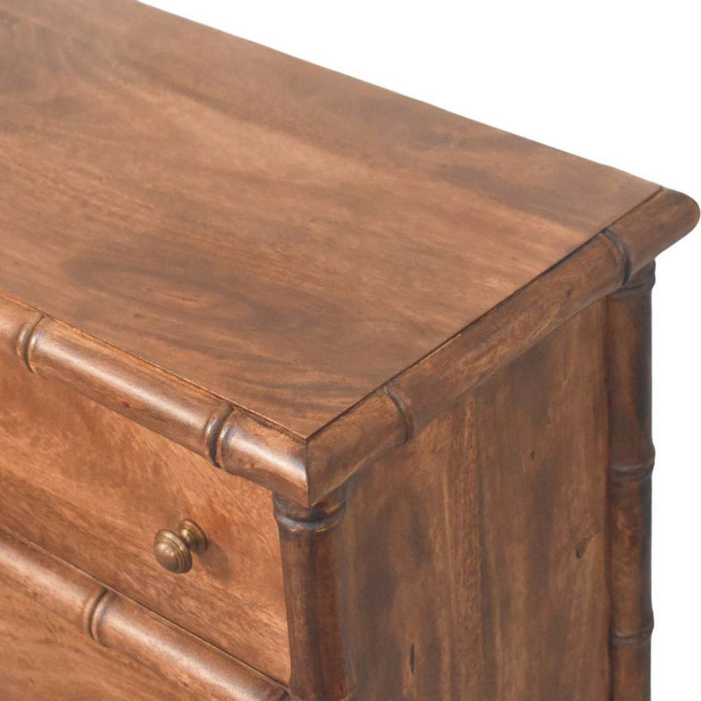 Comodă cu sertare Bamboo cu 3 sertare din bambus
