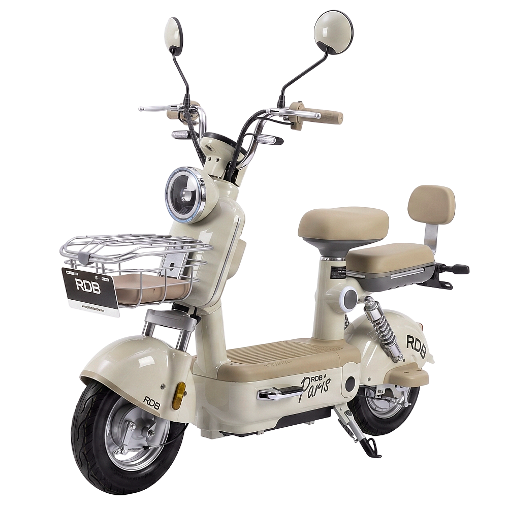 Scuter Electric Rdb Paris, 600W, Fara Permis, 48V 20AH, 25KM/H