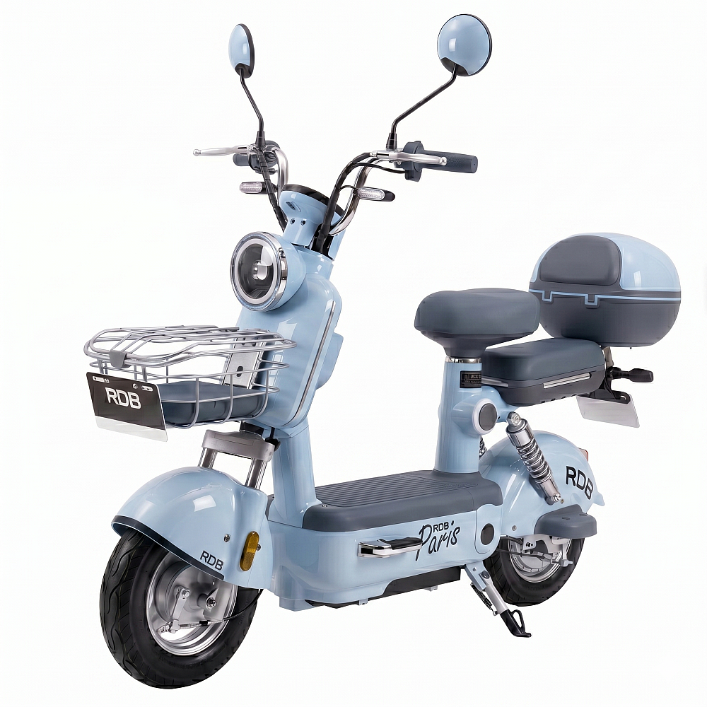 Scuter Electric RDB PARIS+, 600W, fara permis, 48V 20Ah, 25km/h