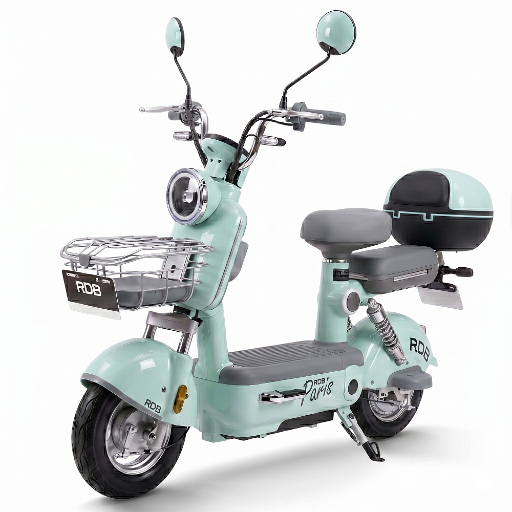 Scuter Electric RDB PARIS+, 600W, fara permis, 48V 20Ah, 25km/h