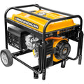 Generator 7.5 kW AgroPro THUNDER 7500 benzina GPL pornire electrica telecomanda rezervor 25 L monofazat Euro 5 sistem transport cu roti si manere permite automatizare ATS