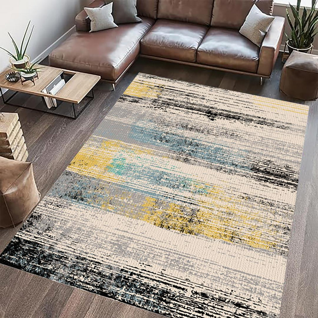 Covor printat, MILI 160x230 cm, lavabil cu spate antialunecare, inaltime fir 3mm