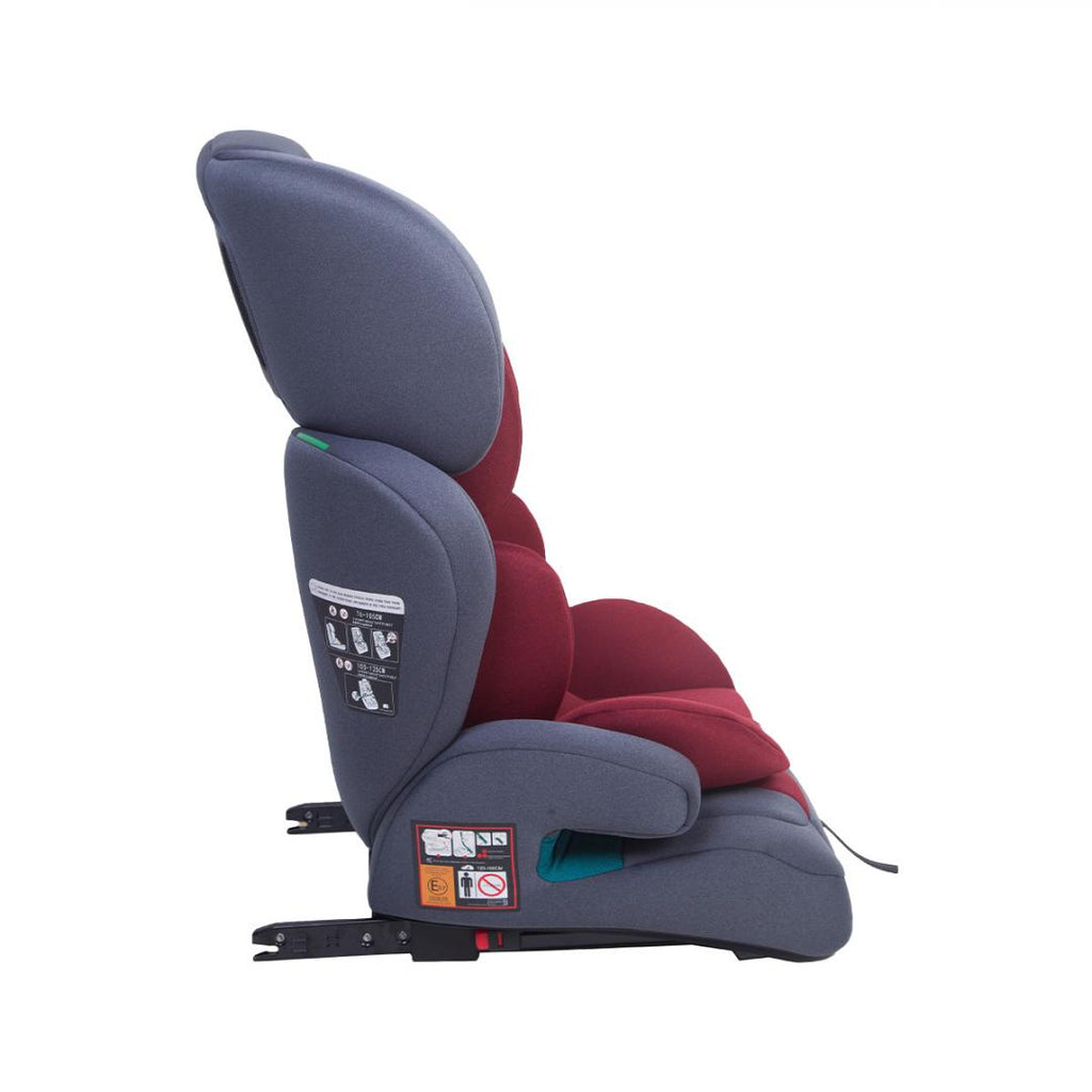 Scaun auto/inaltator 76-150CM(15M-12Y), R129, isofix, rosu, U-Grow