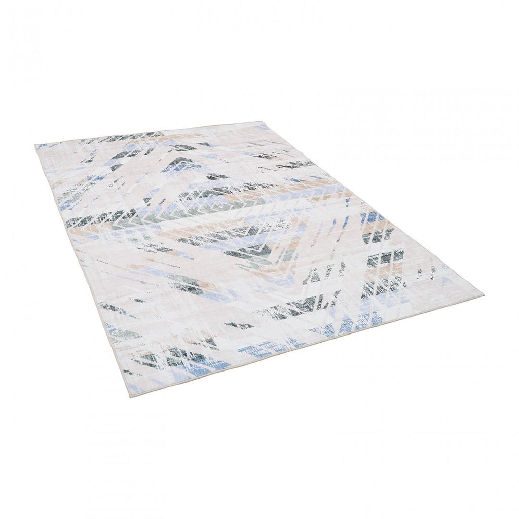 Covor printat, MABO 160x230 cm, lavabil cu spate antialunecare, inaltime fir 3mm