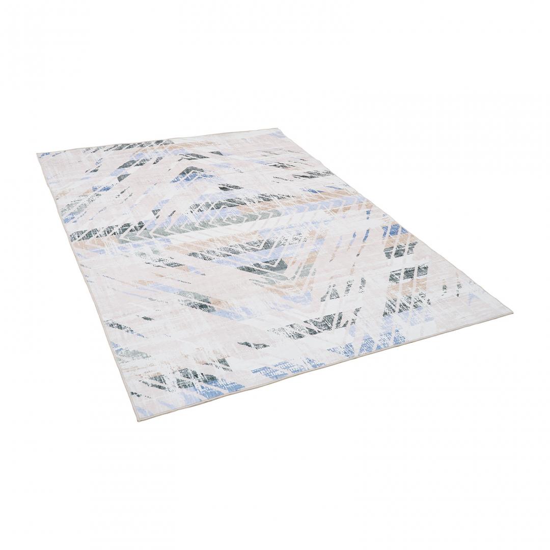 Covor printat, MABO 160x230 cm, lavabil cu spate antialunecare, inaltime fir 3mm