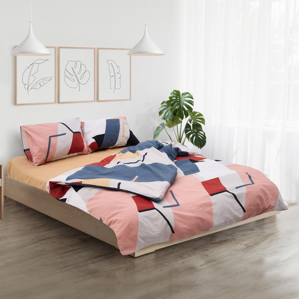 Lenjerie kingsize, bumbac,132 TC, Ringo