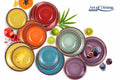 SERVICIU  MASA CERAMICA 18PCS, AQUARELLE, ART OF DINING BY HEINNER