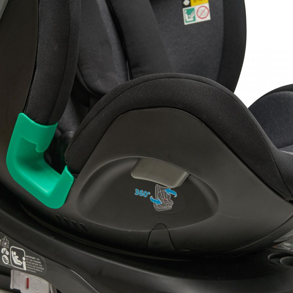 Scaun auto rotativ 360 gr,isofix,Negru, U-Grow