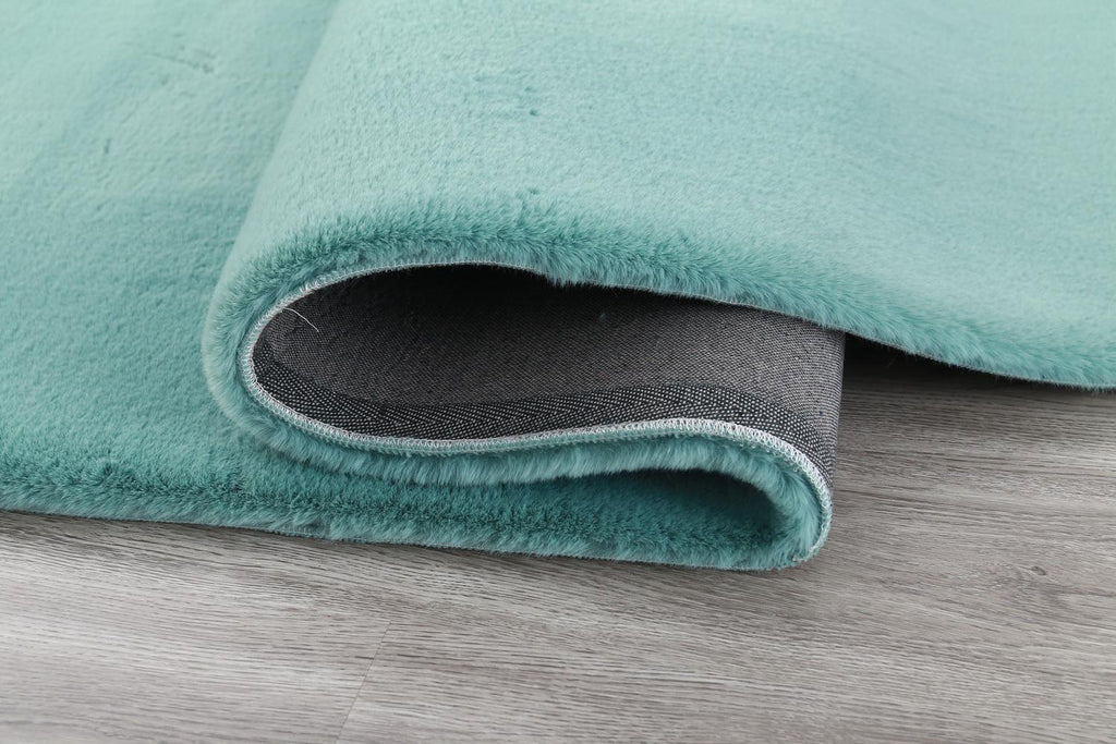 Covor Heinner Shaggy soft blanita Turcoaz 200x300 cm