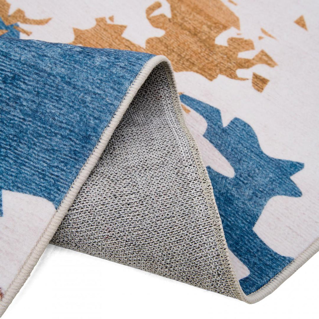 Covor printat, FARO 160x230 cm, lavabil cu spate antialunecare, inaltime fir 3mm