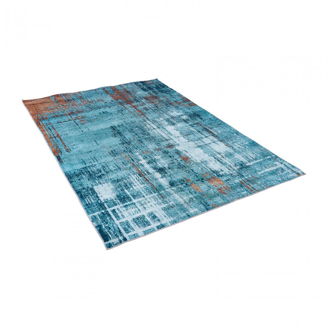 Covor printat, MIST 160x230 cm, lavabil cu spate antialunecare, inaltime fir 3mm