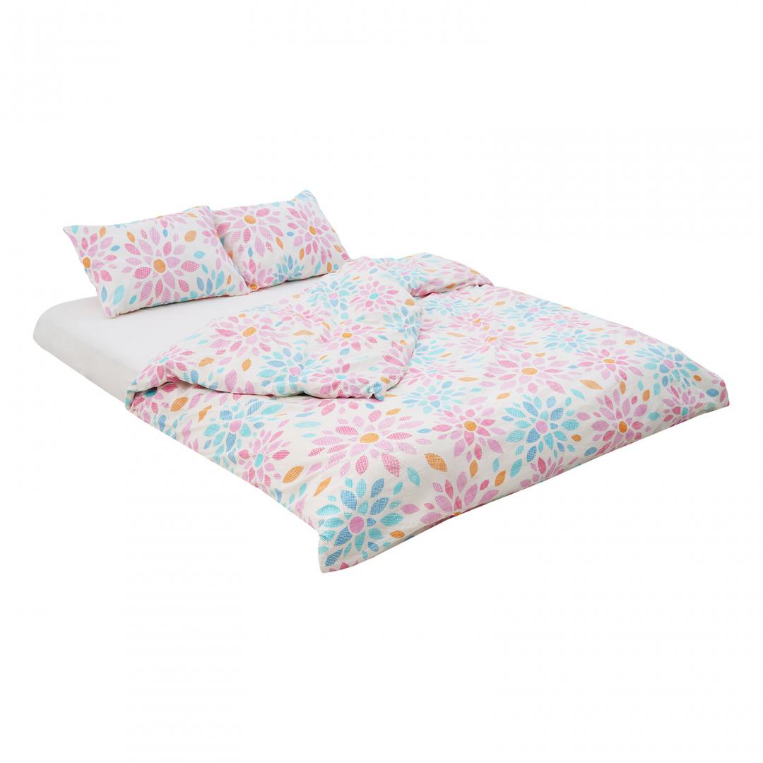 Set de pat,cearceaf cu elastic 180x200,Joy