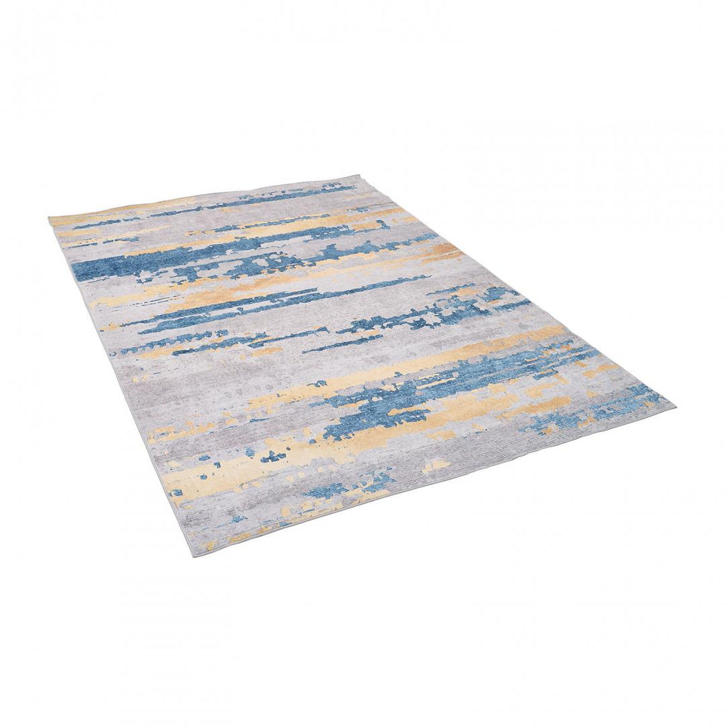 Covor printat, LUNA 160x230 cm, lavabil cu spate antialunecare, inaltime fir 3mm