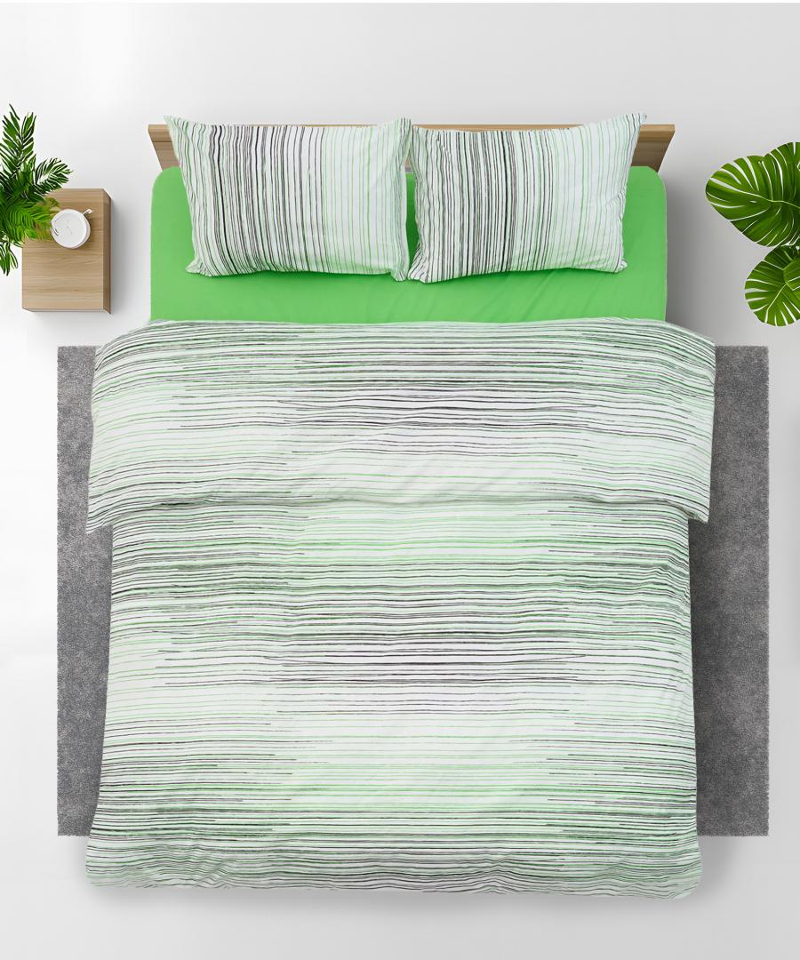 Set de pat,cearceaf cu elastic180x200,Mils