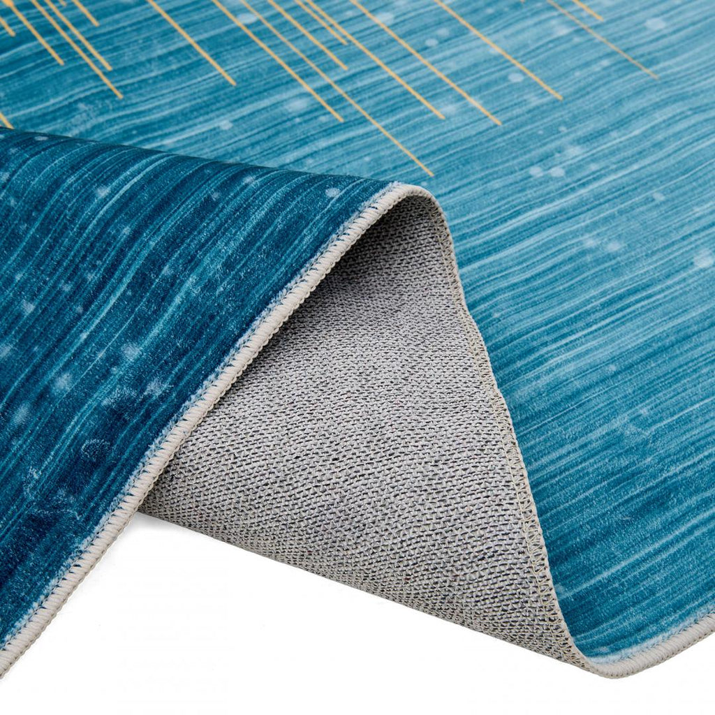 Covor printat, FUSION  160x230 cm, lavabil cu spate antialunecare, inaltime fir 3mm