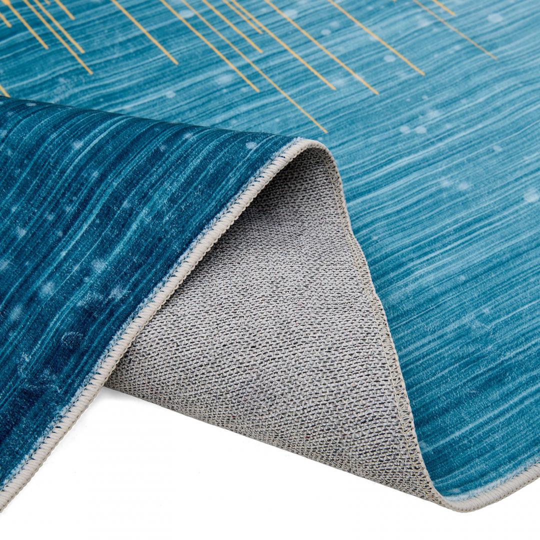 Covor printat, FUSION  160x230 cm, lavabil cu spate antialunecare, inaltime fir 3mm