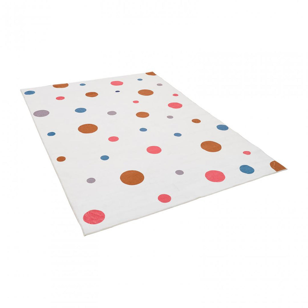 Covor printat, BUBBLE 160x230 cm, lavabil cu spate antialunecare, inaltime fir 3mm