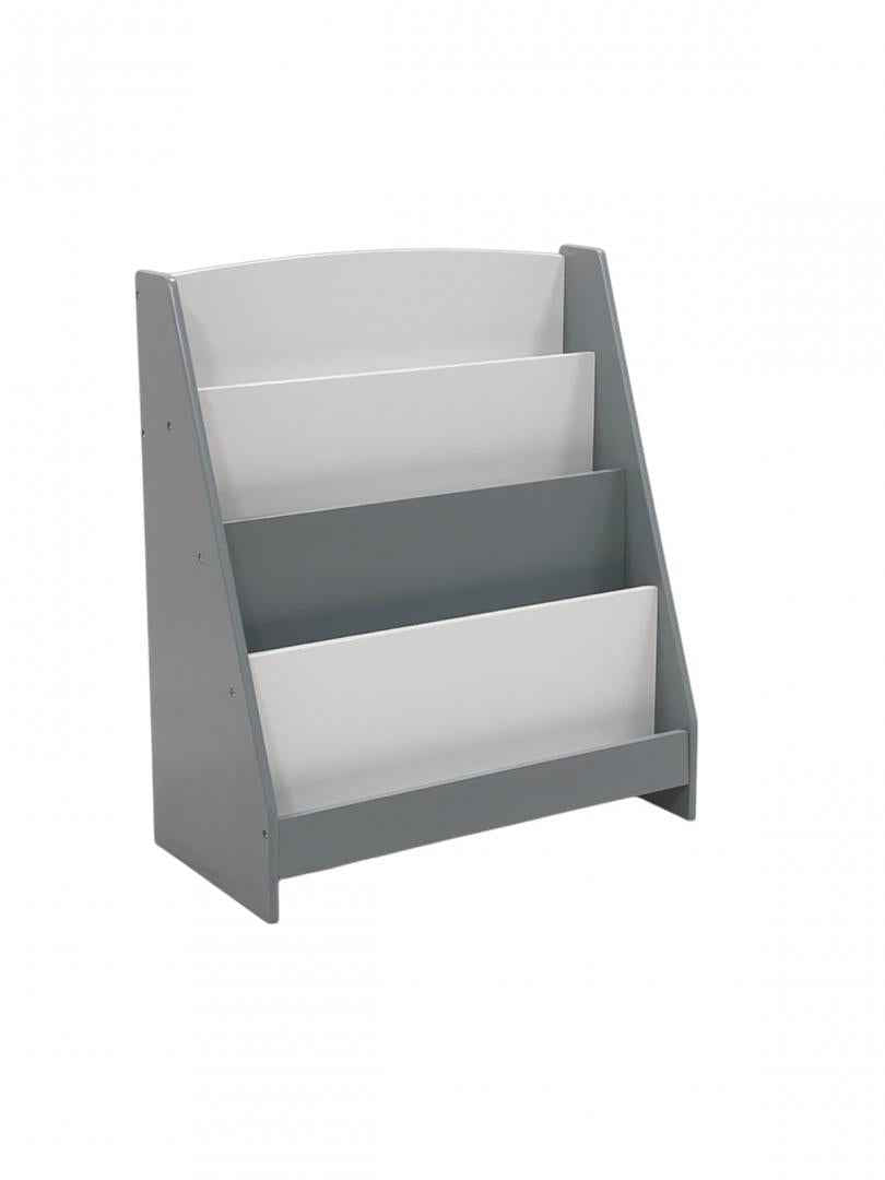 Raft depozitare carti, gri, MDF, U-Grow