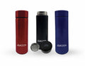 TERMOS INOX 450 ML,INDICATOR LED TEMPERATURA, ART OF DINING BY HEINNER (mix 3 culori in bax, 4 albastre, 4 negre, 4 rosii)