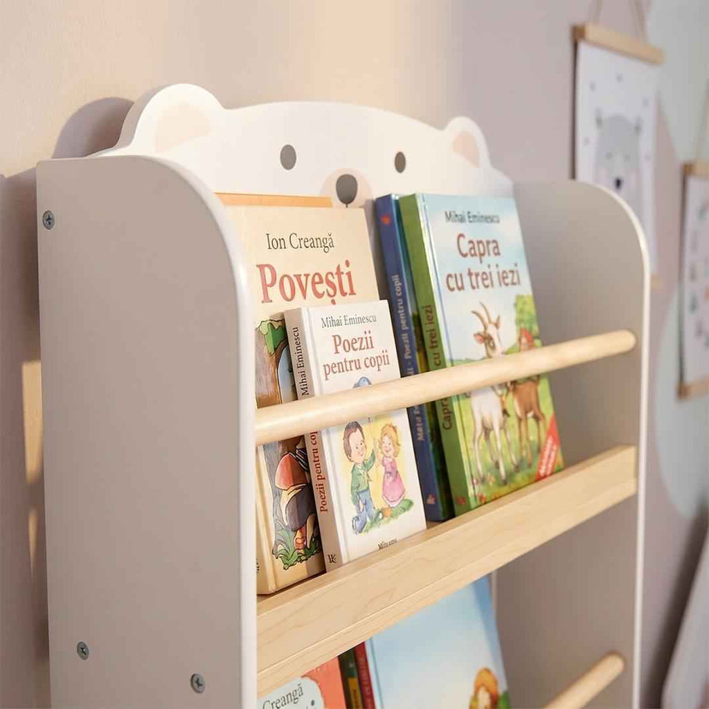Biblioteca carti si jucarii Bear, U-Grow