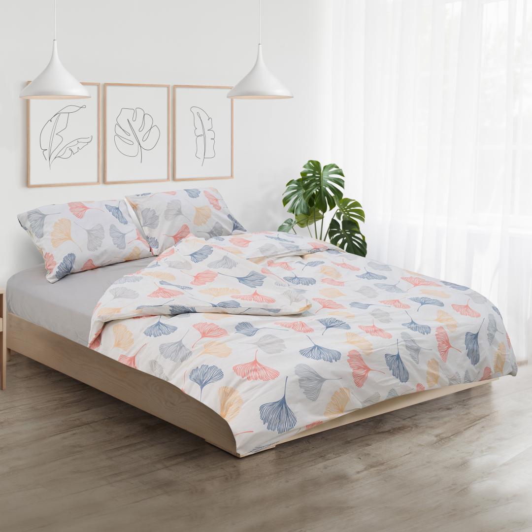 Set de pat,cearceaf cu elastic 180x200,Linden