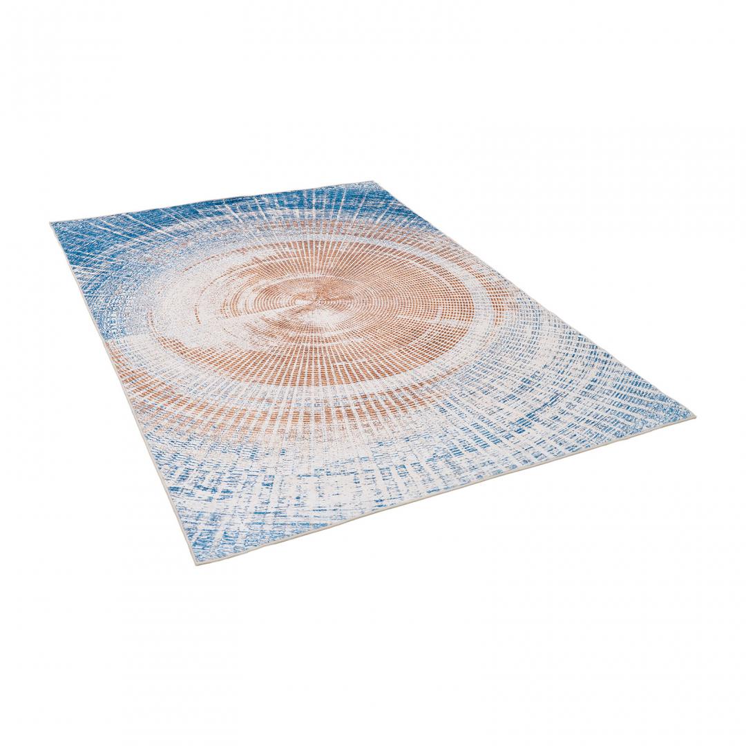 Covor printat, Harper 160x230 cm, lavabil cu spate antialunecare, inaltime fir 3mm