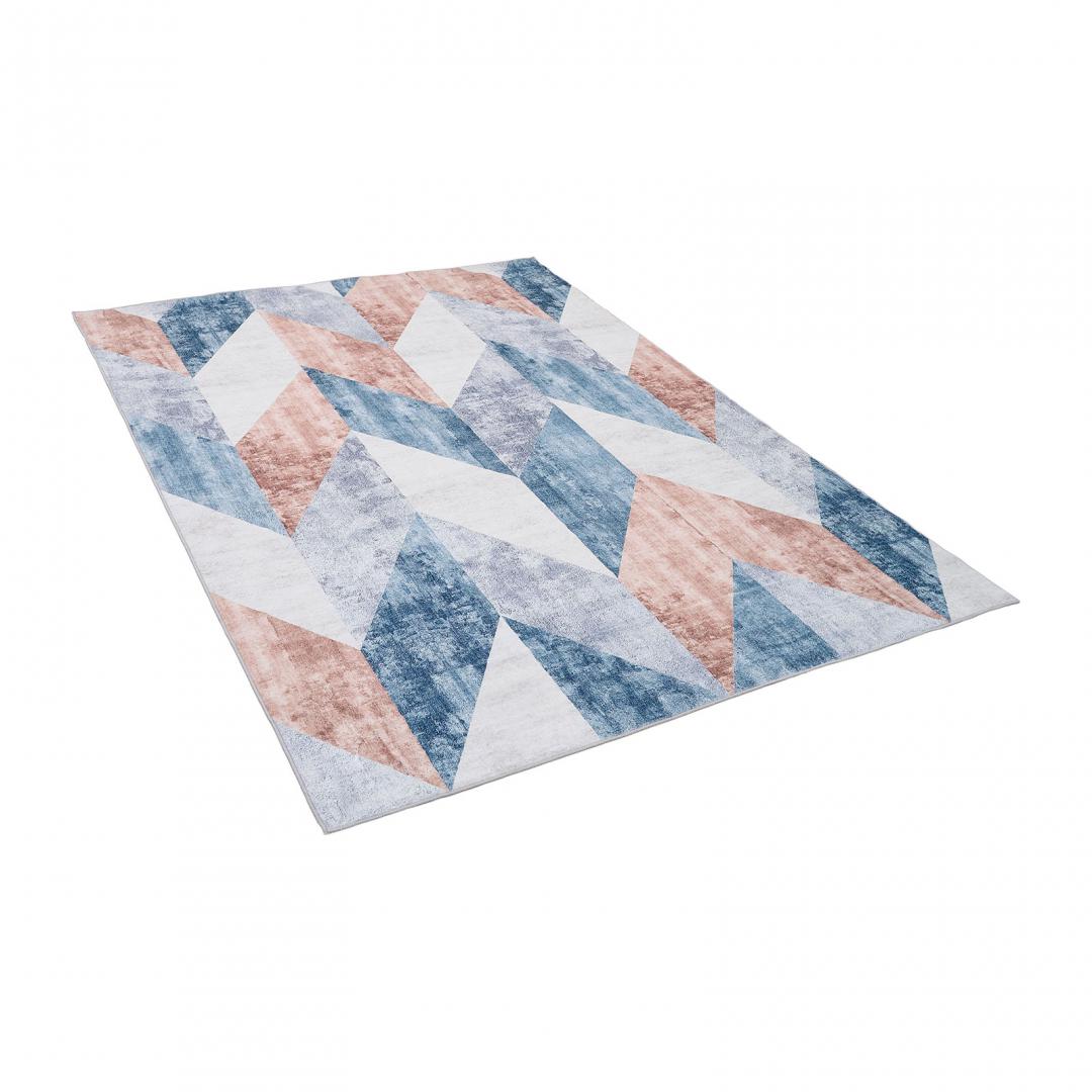 Covor printat, DEVON 160x230 cm, lavabil cu spate antialunecare, inaltime fir 3mm