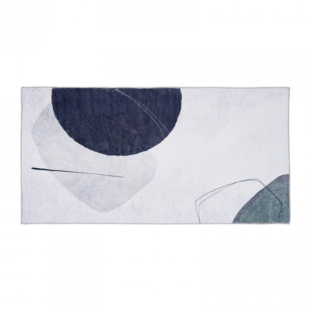 Covor printat, PORTER 70x140 cm, lavabil cu spate antialunecare, inaltime fir 3mm