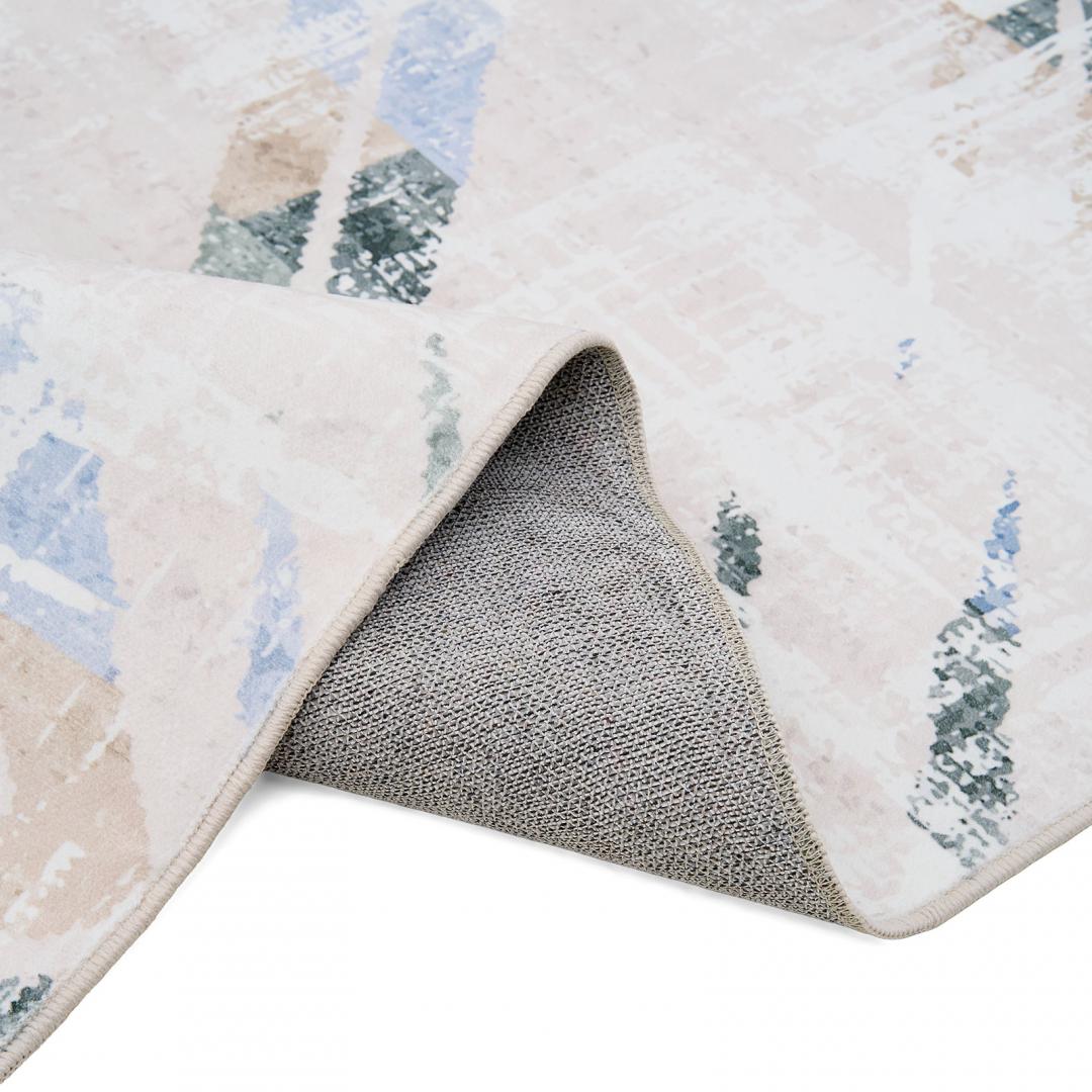 Covor printat, MABO 160x230 cm, lavabil cu spate antialunecare, inaltime fir 3mm