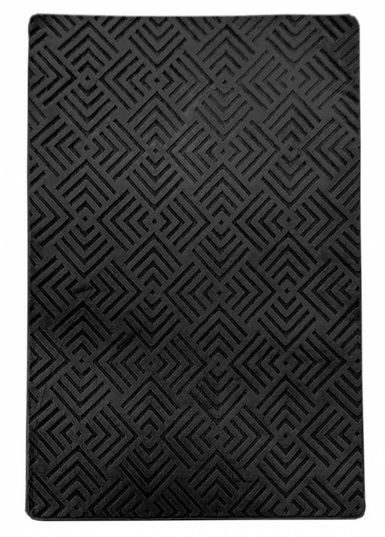 COVOR BLANITA DOVER 160X230 CM BLACK