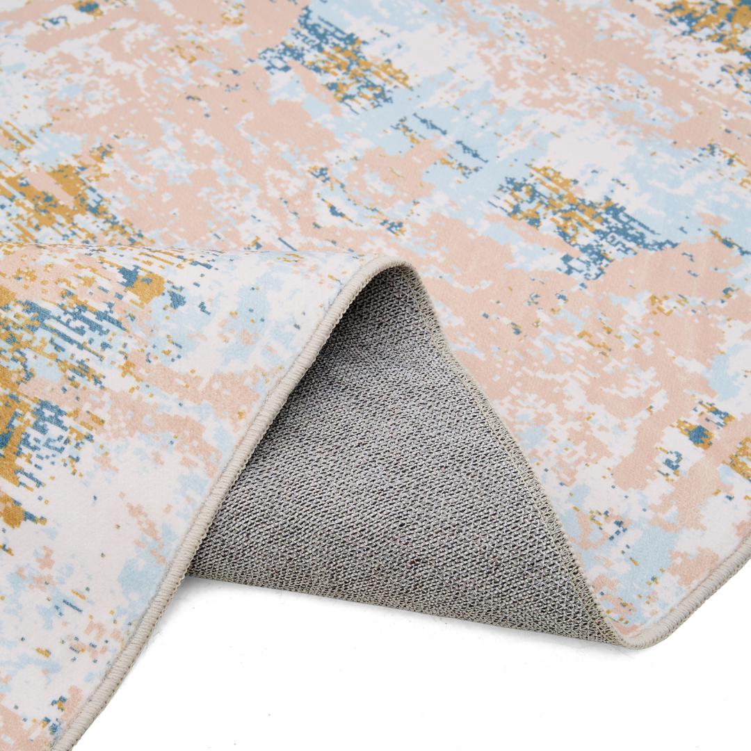 Covor printat, MORA 160x230 cm, lavabil cu spate antialunecare, inaltime fir 3mm