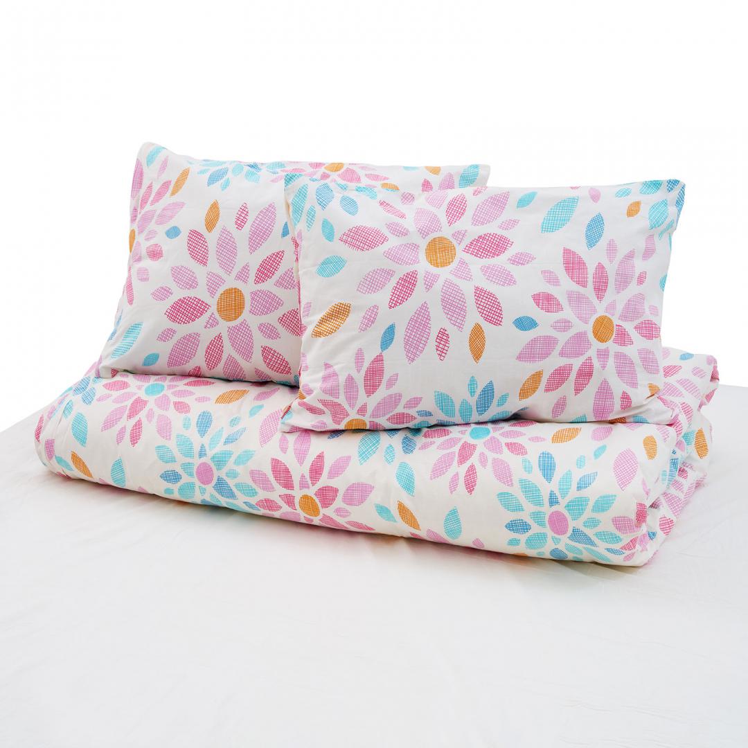 Set de pat,cearceaf cu elastic 180x200,Joy