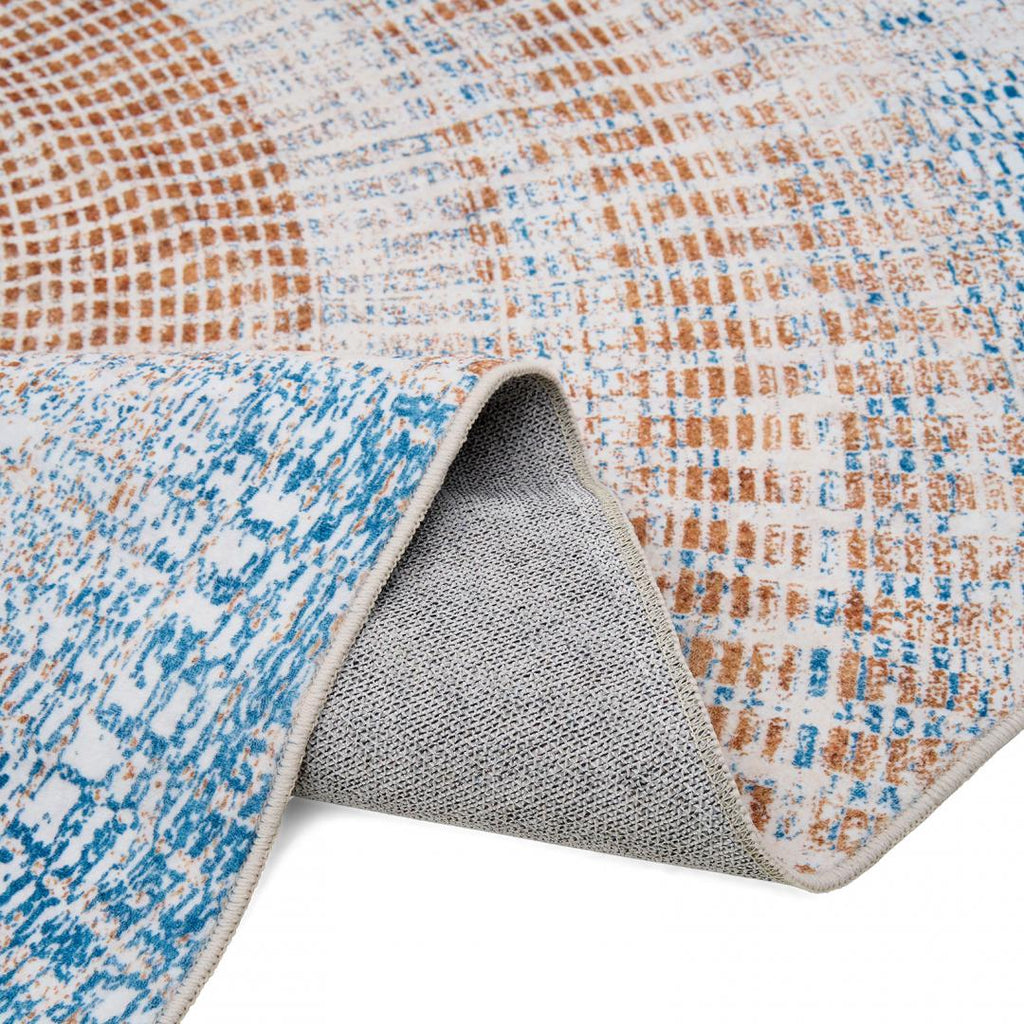 Covor printat, Harper 160x230 cm, lavabil cu spate antialunecare, inaltime fir 3mm