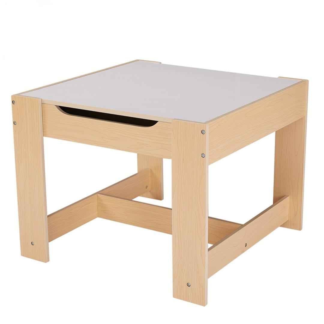 Set masuta si 2 scaune , lemn natur, U-Grow