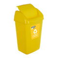 ï»¿COS GUNOI CAPAC BATANT, RECICLARE ECO 35 L, GALBEN , HEINNER CARE