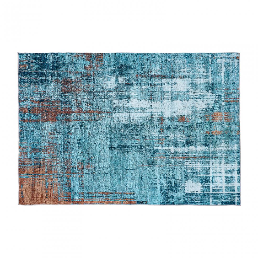 Covor printat, MIST 160x230 cm, lavabil cu spate antialunecare, inaltime fir 3mm