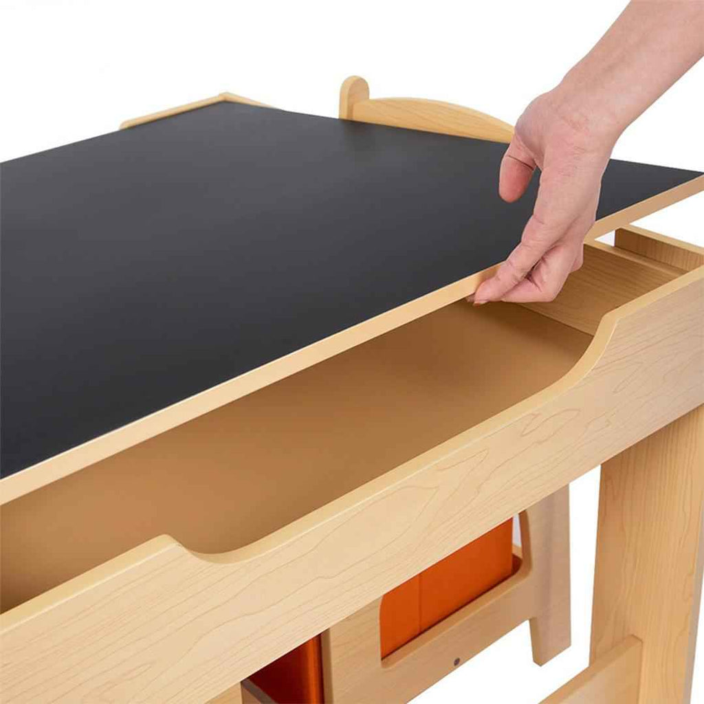Set masuta si 2 scaune , lemn natur, U-Grow