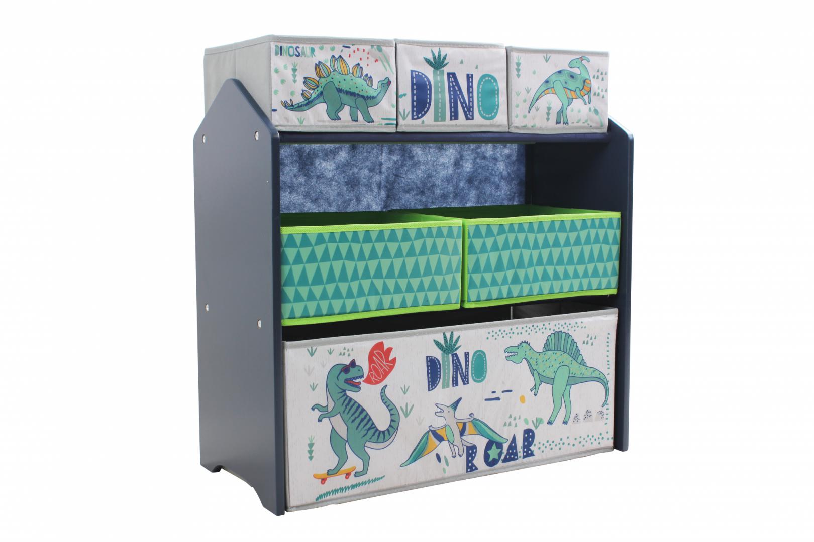 Dulap depozitare jucarii Dinozauri