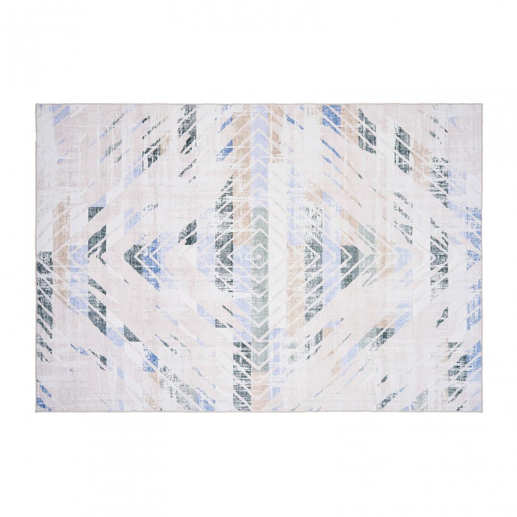 Covor printat, MABO 160x230 cm, lavabil cu spate antialunecare, inaltime fir 3mm
