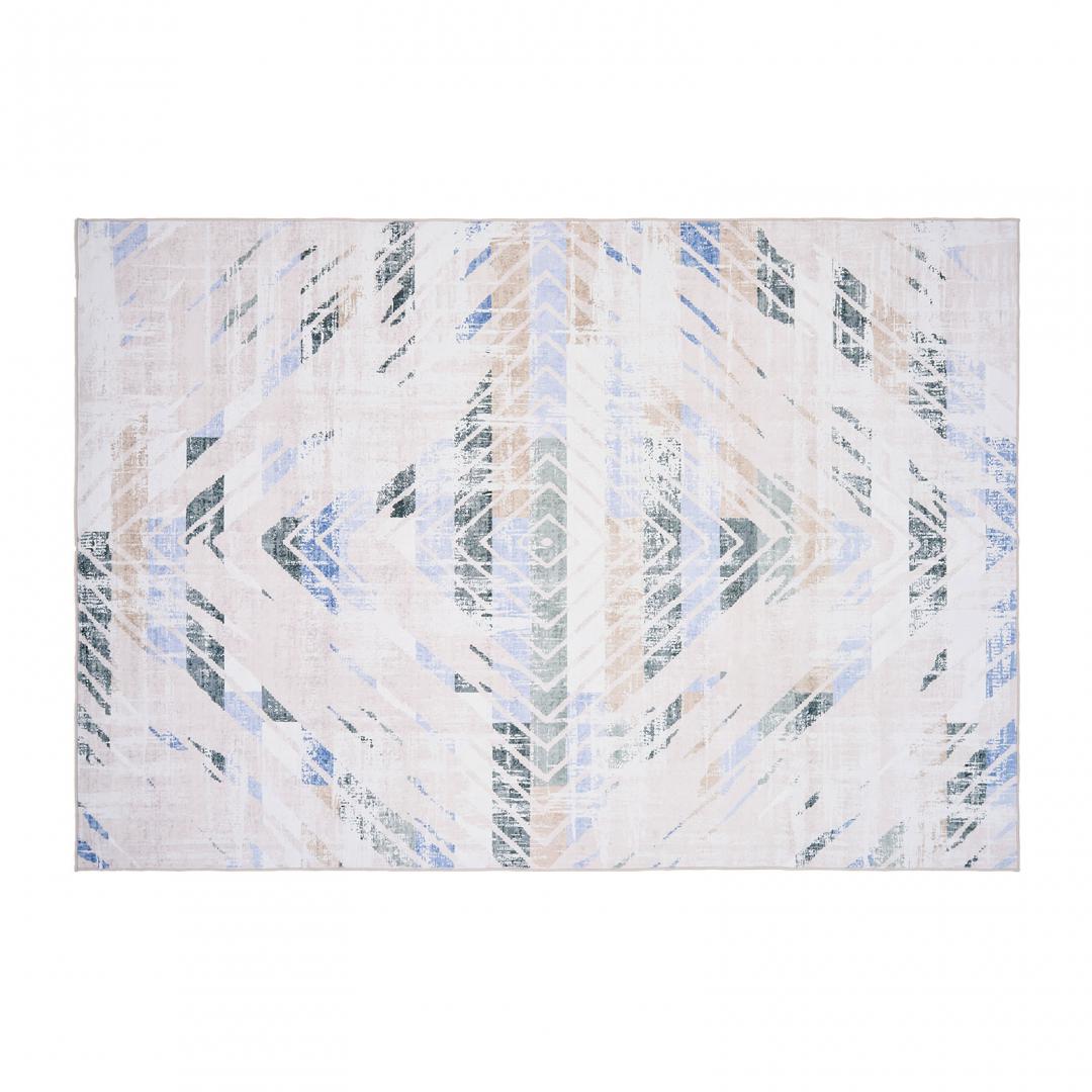 Covor printat, MABO 160x230 cm, lavabil cu spate antialunecare, inaltime fir 3mm