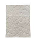 Covor, model in relief,Stone,120x160 Crem